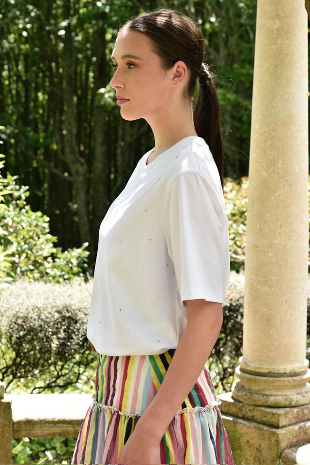 Curate - Sparkle Magic T-Shirt // White