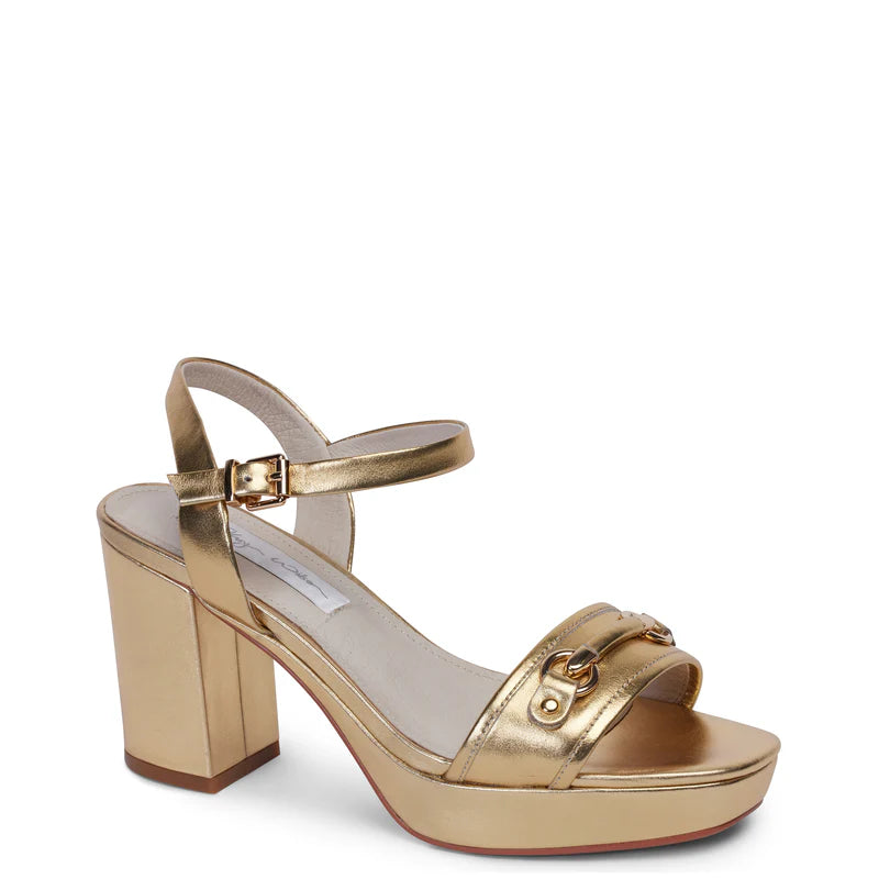 Kathryn Wilson - Olivia Heel // Gold Calf // Stone Calf