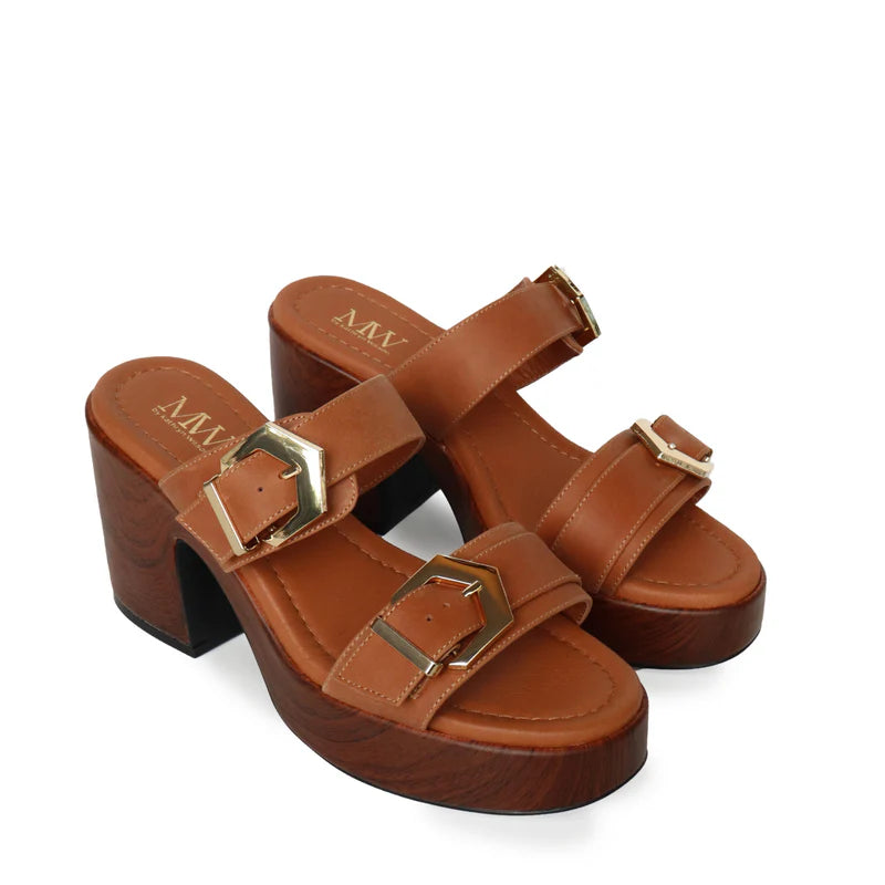 Kathryn Wilson - Iona Mule // Tan Calf