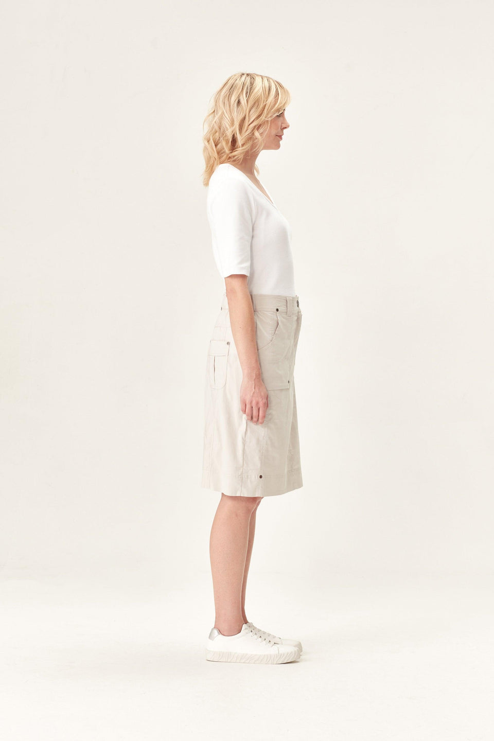 Verge - Acrobat Legion Skirt // Alloy // Black // Pumice