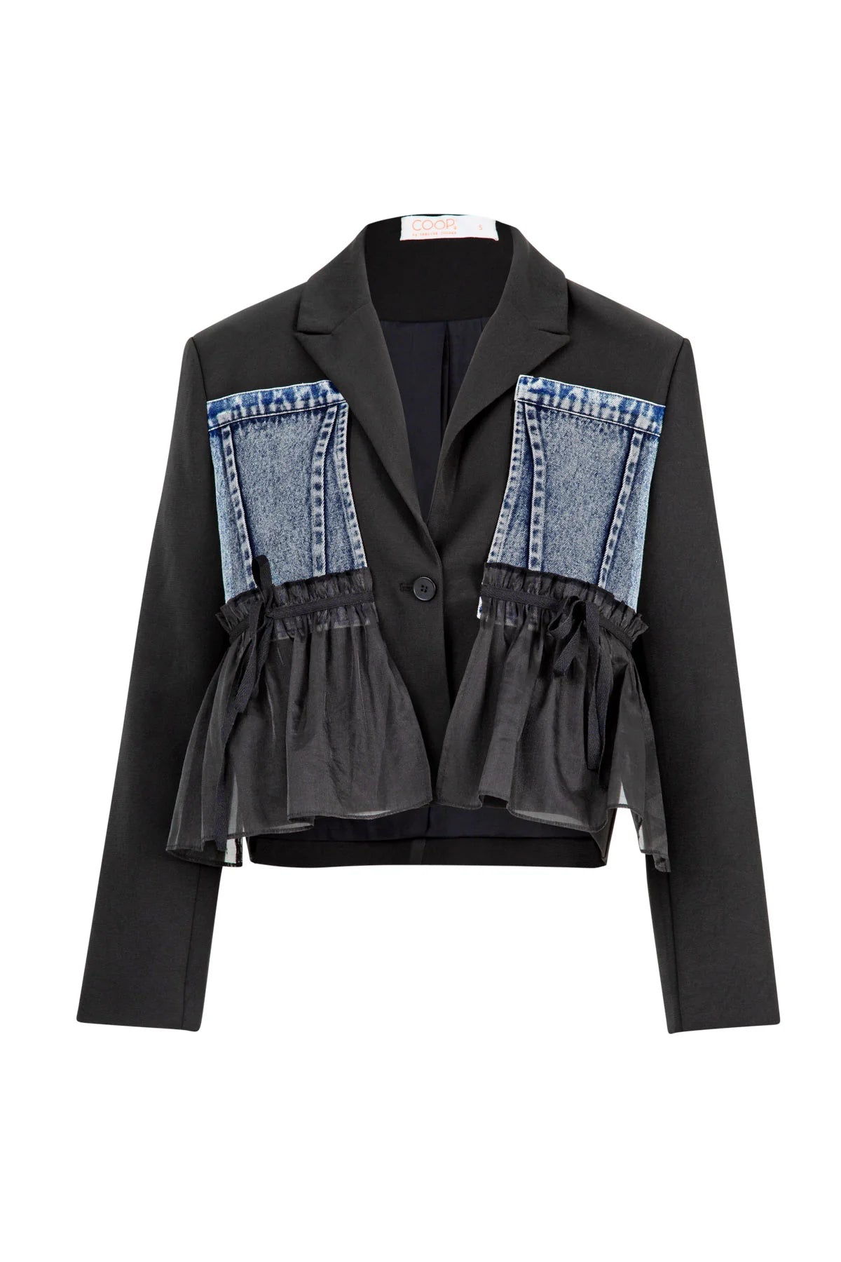 Coop - Denim Noir Jacket // Blue & Black