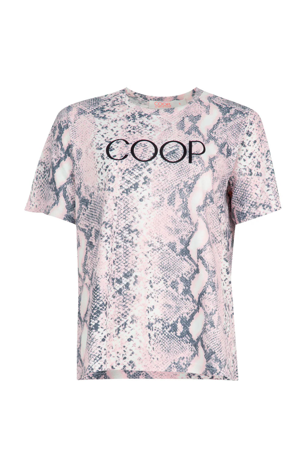 Coop - Serpent Chic T-Shirt // Bronze // Pink