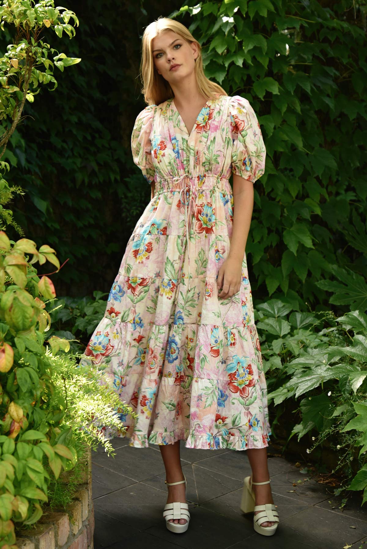 Coop - Ruche Around Dress // Pink