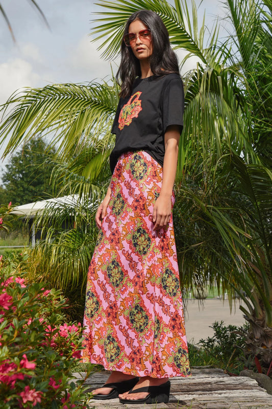 Coop - Bias The Way Skirt // Pink