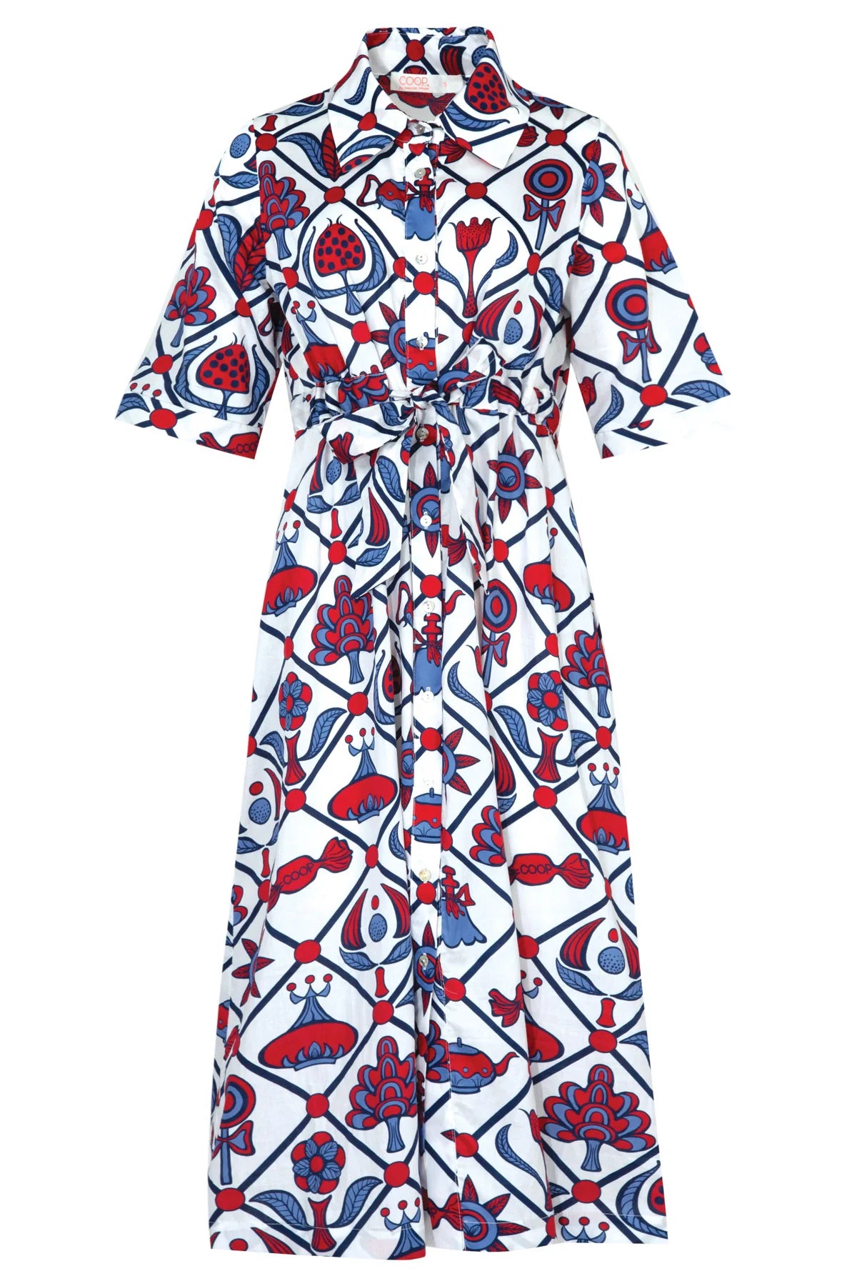 Coop - Tie One On Dress // Red White & Blue