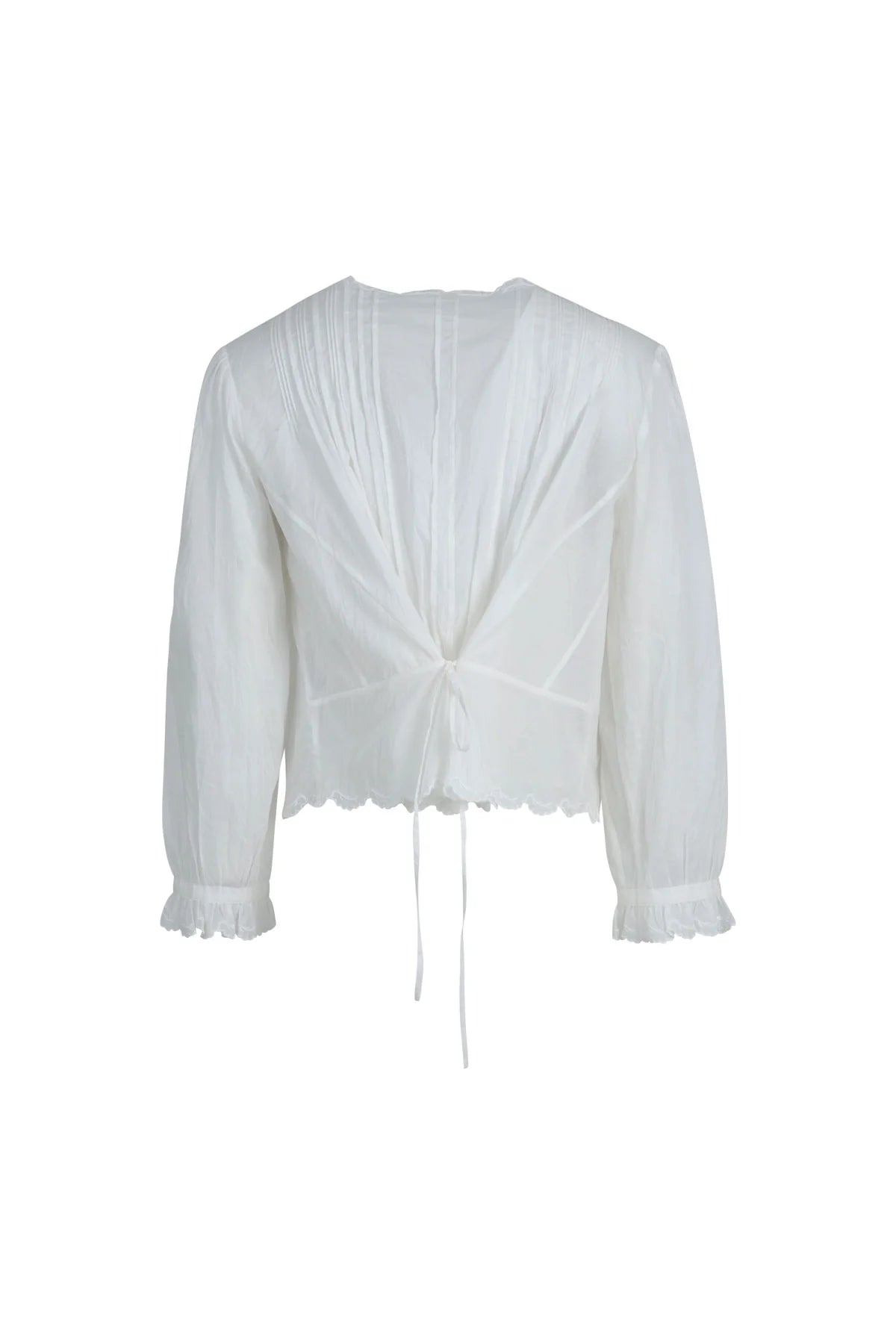 Coop - Sew Lovely Blouse // White