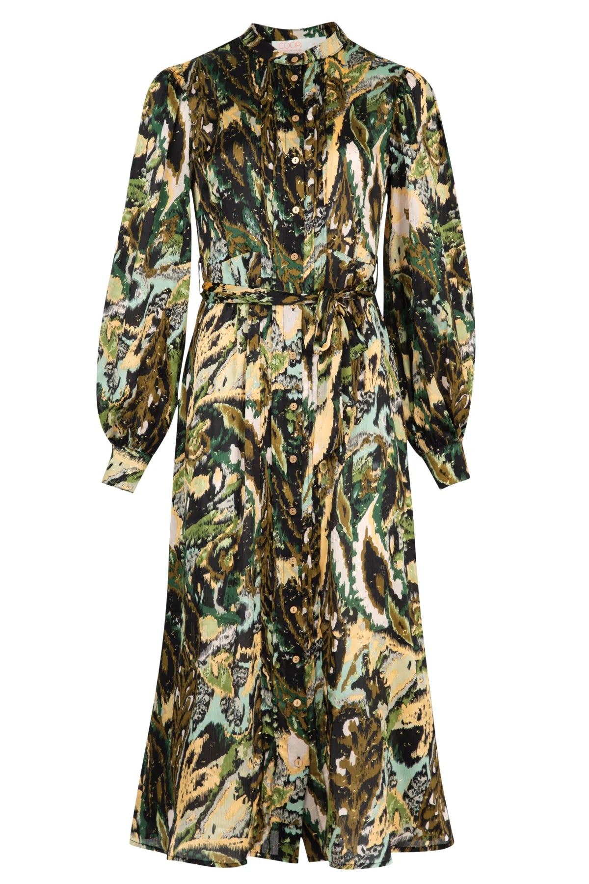 Coop - Dressed To Express Dress // Khaki Multi