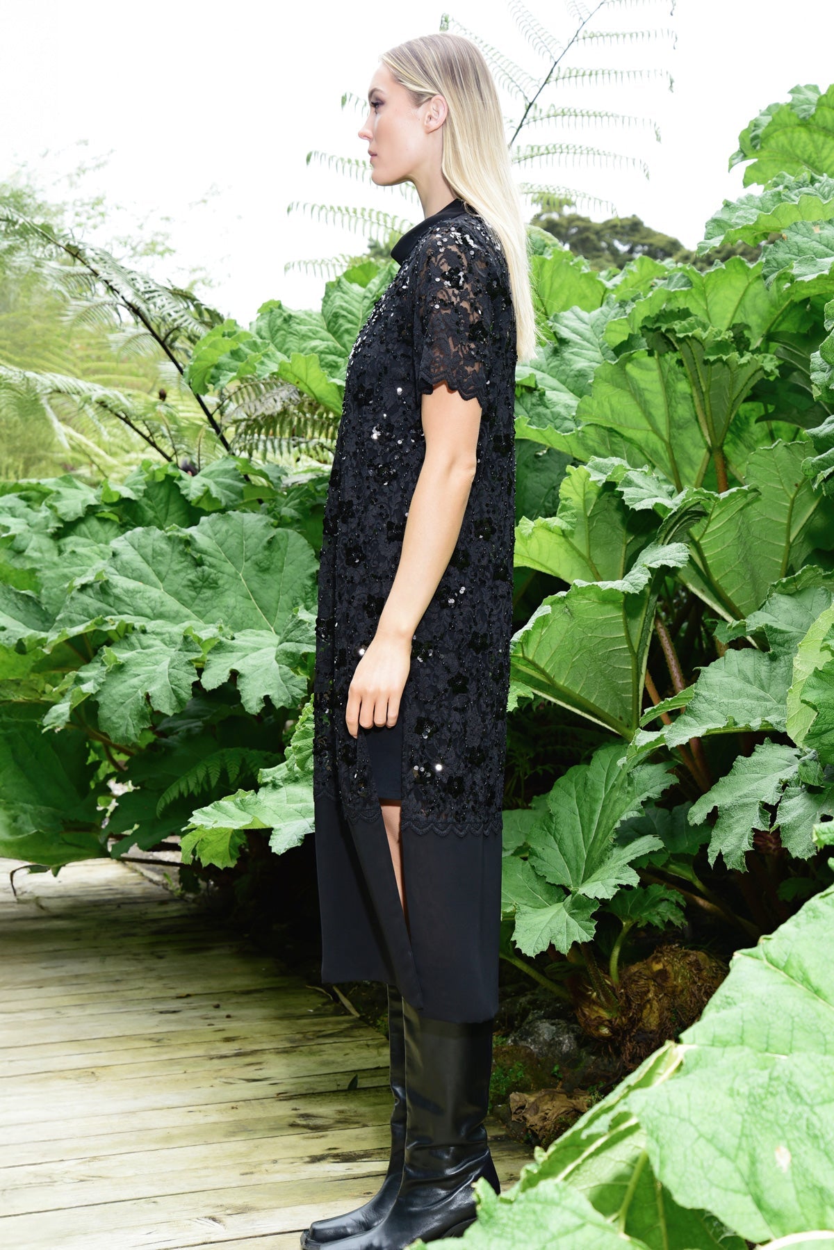 Curate - Cabaret Club Dress // Black