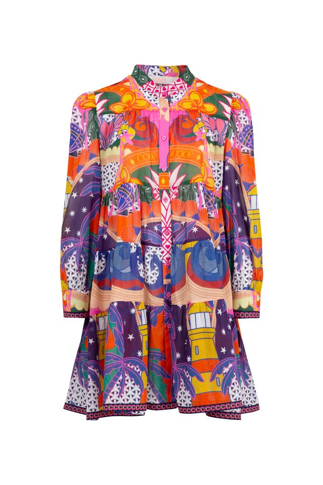 Coop - Tier-Ific Dress // Bright
