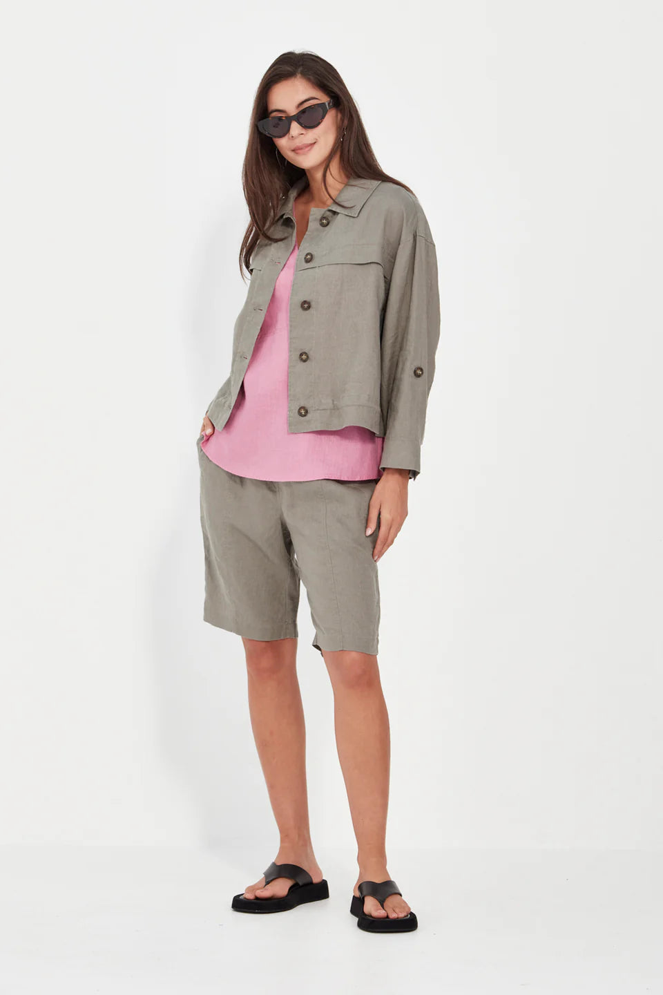 Verge - Gala Tank // Pink