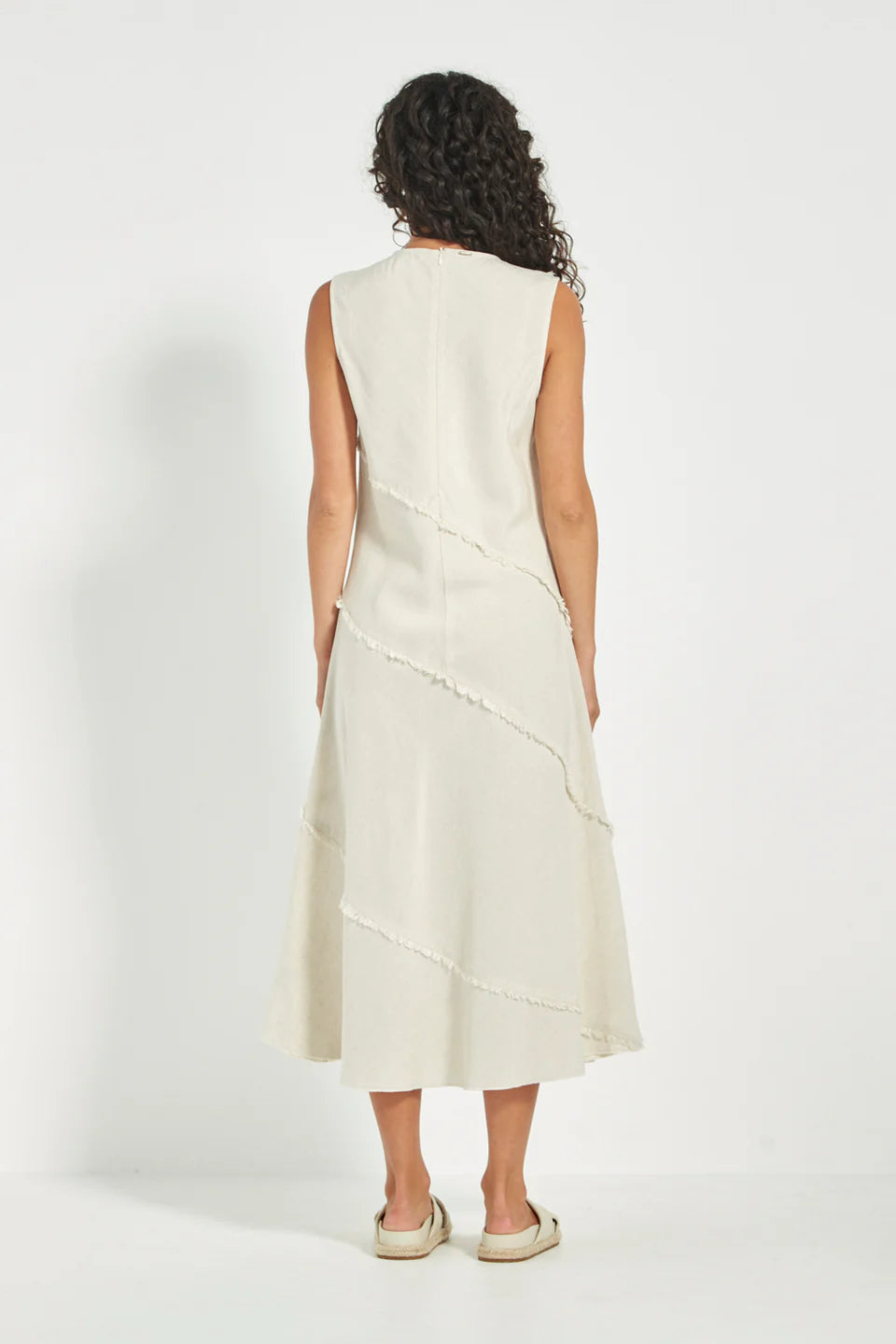 Verge - Elle Dress // Cashew // Black