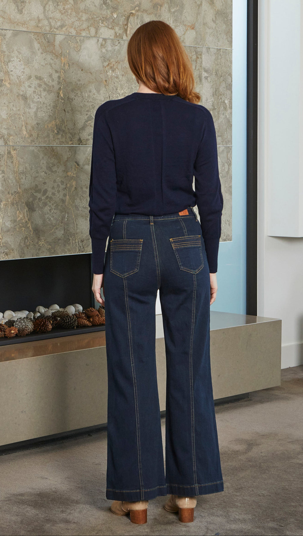 New London Jeans - Halifax Bootleg Jeans // Dark Wash
