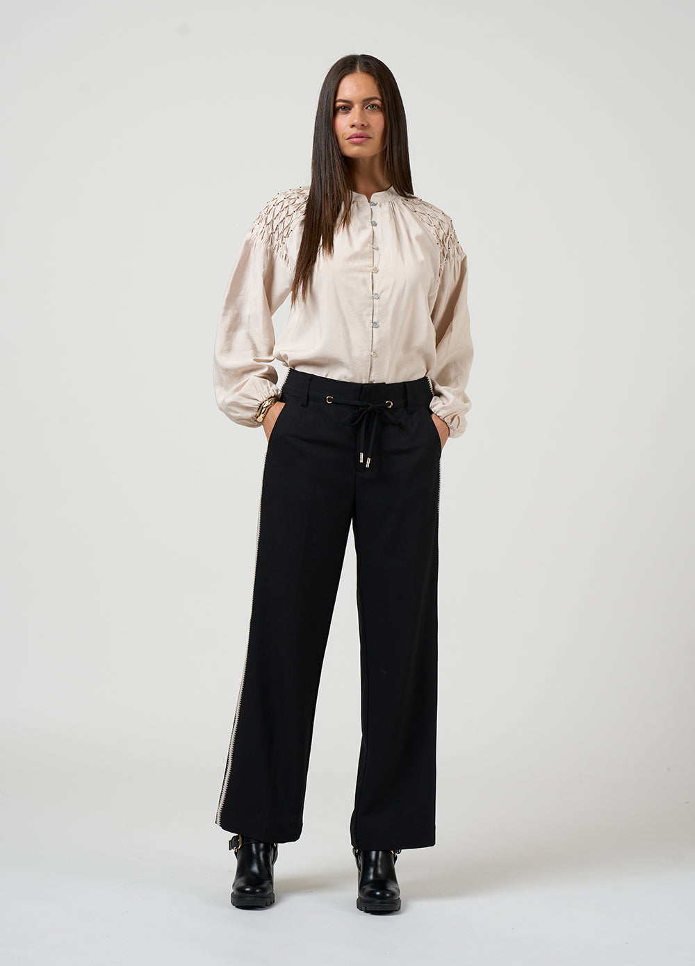 Loobie's Story - Bijou Blouse // Bone