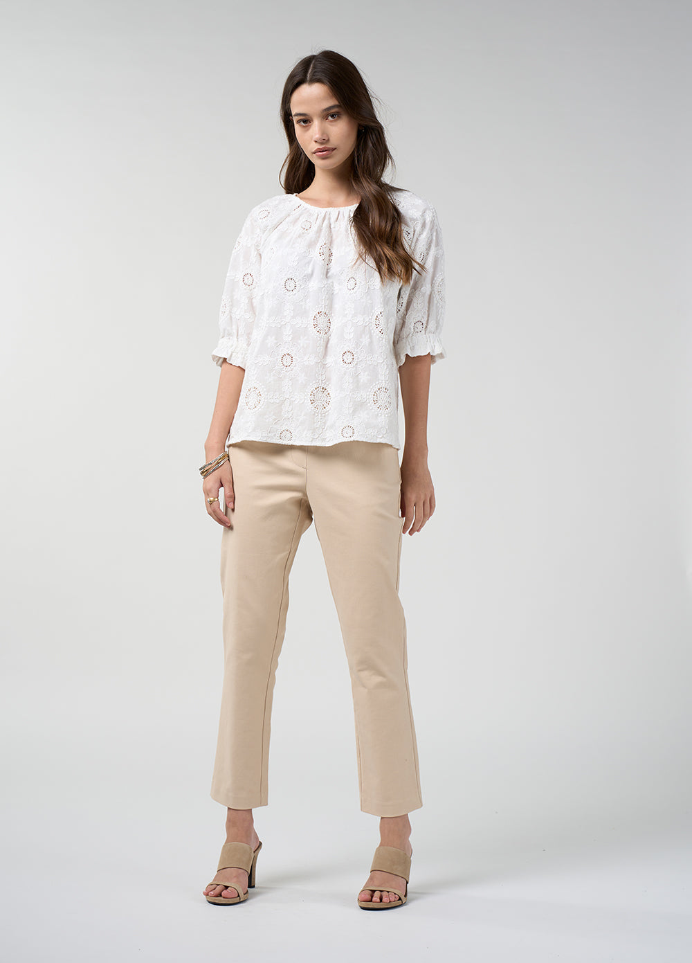 Loobie's Story - Asmita Top // Silk White