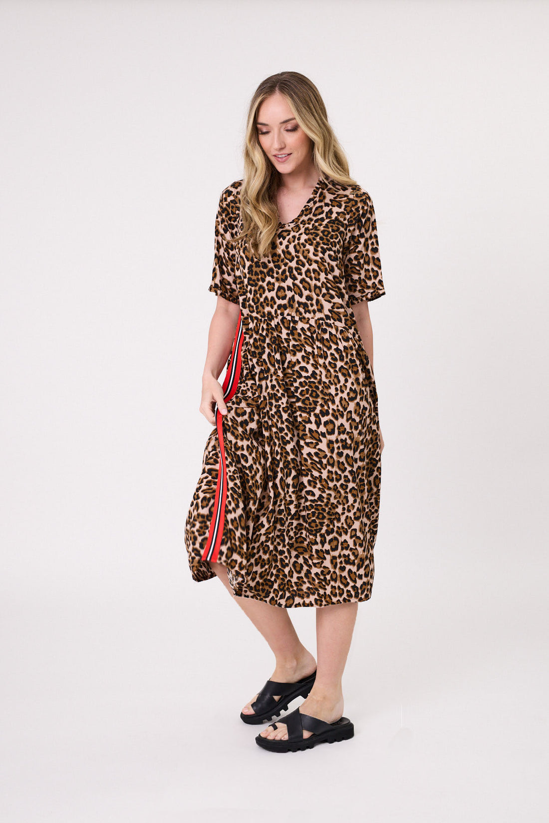 Lemon Tree - Leona Dress // Leopard Print