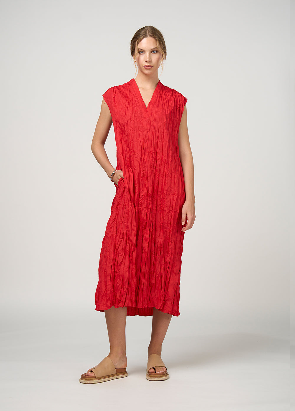 Madly Sweetly - Ripple Dress // Poppy // Pumice