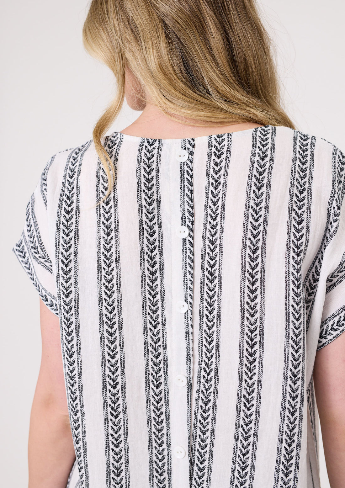 Lemon Tree - Melani Top // White Print