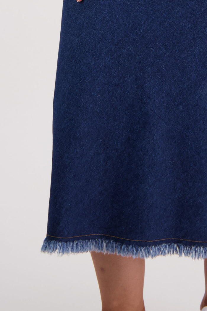 Briarwood - Spencer Denim Skirt // Blue