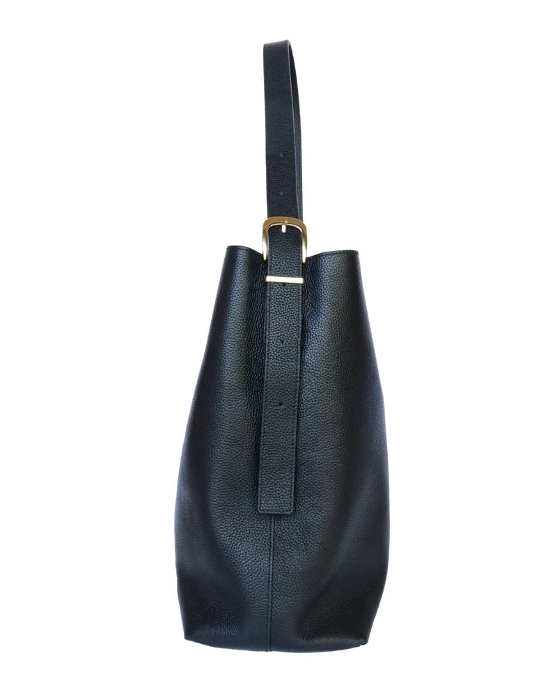 Kathryn Wilson - Tobi Tote Bag // Black Pebble