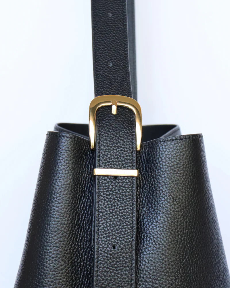 Kathryn Wilson - Tobi Tote Bag // Black Pebble
