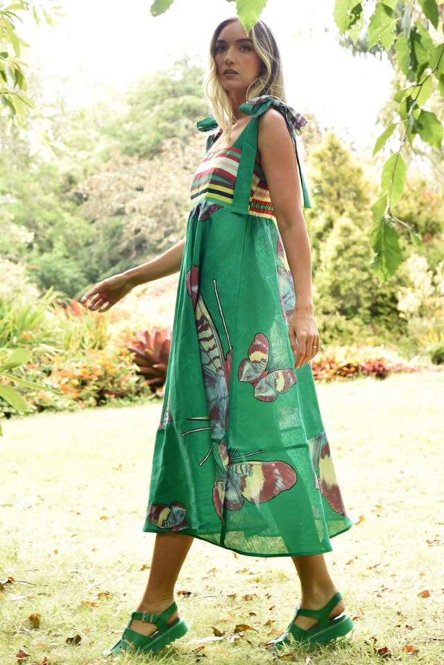 Curate - Strong Ties Dress // Green