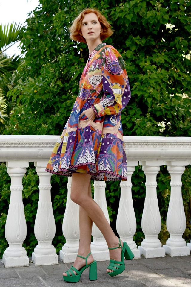 Coop - Tier-Ific Dress // Bright