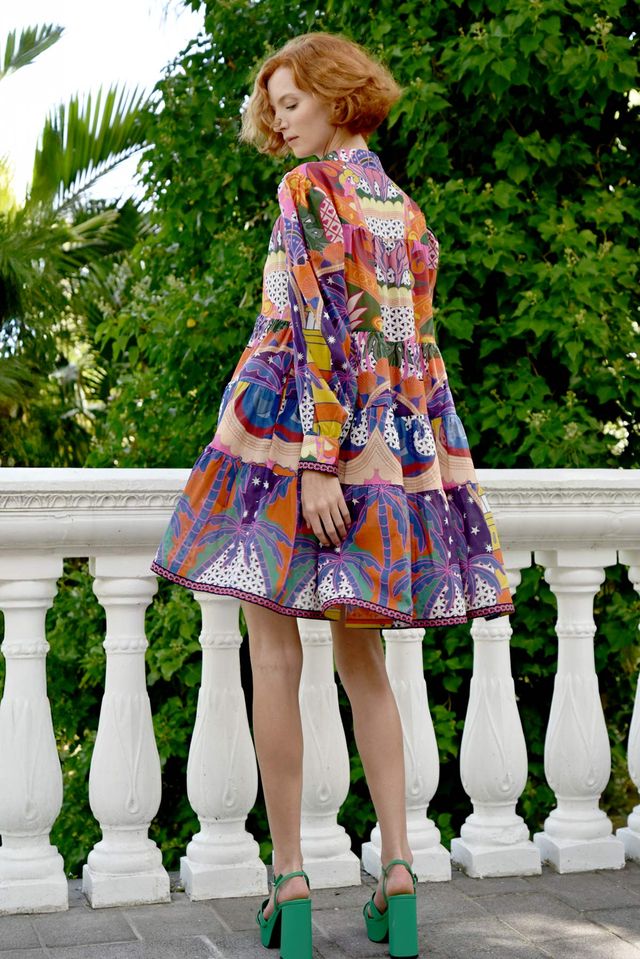 Coop - Tier-Ific Dress // Bright