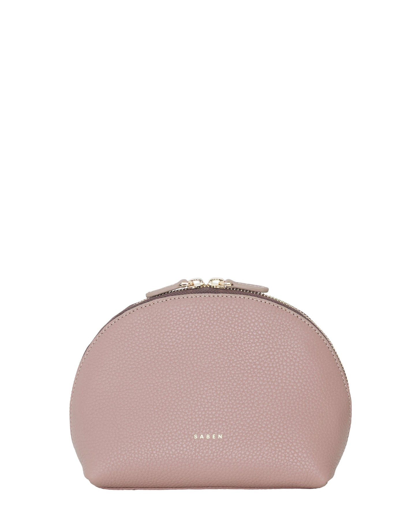 Saben - Gabi Makeup Pouch // Black // Dusty Rose