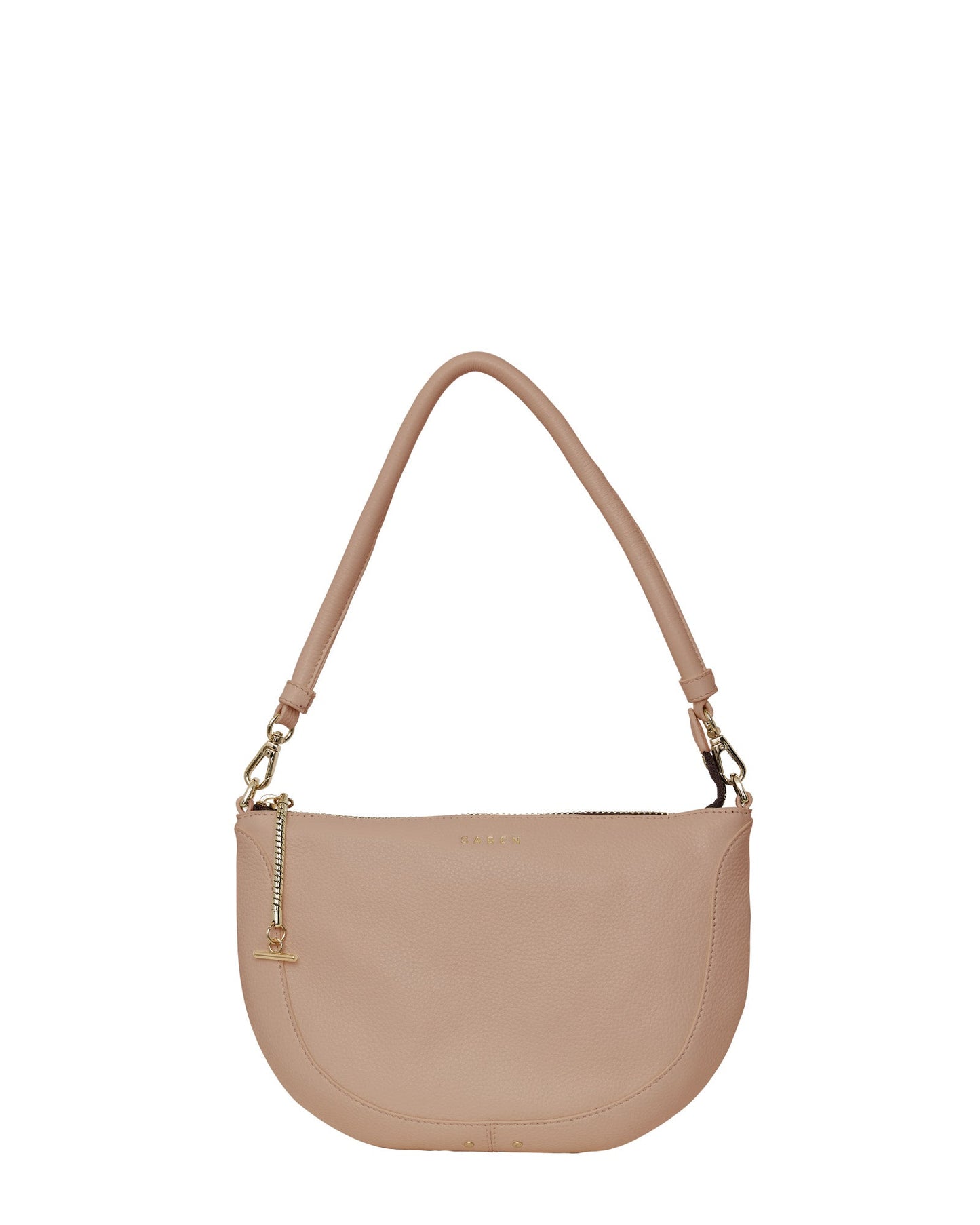 Saben - Cassia Shoulder Bag // Black // Taupe