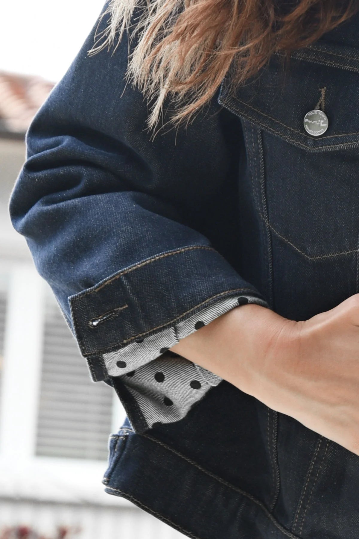Curate - Dakota Days Jacket // Polka Dot