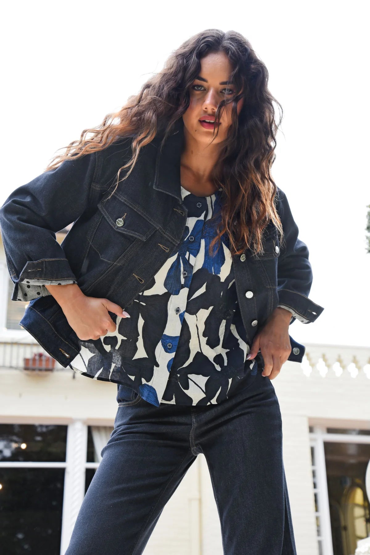 Curate - Dakota Days Jacket // Polka Dot