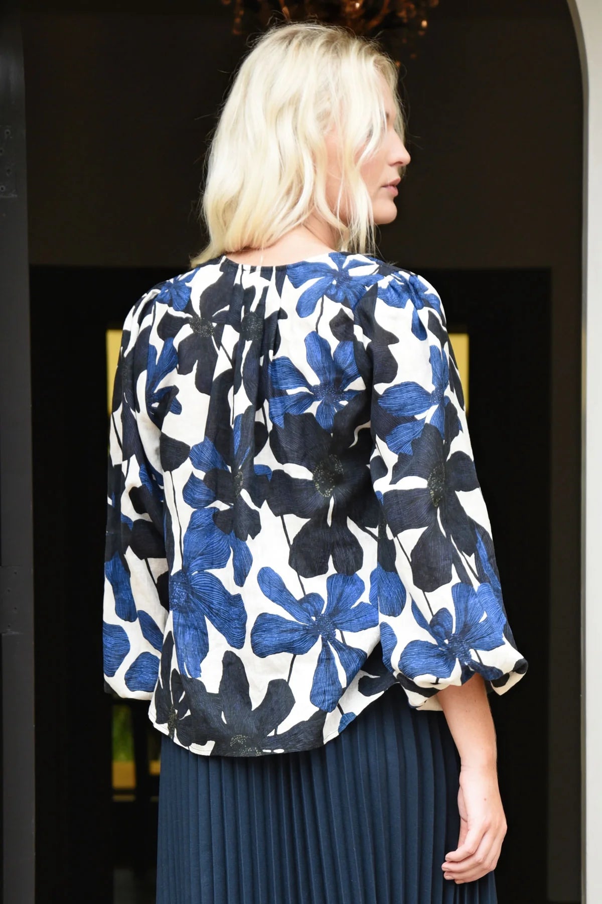 Curate - Happy To Be Here Shirt // Blue Plate