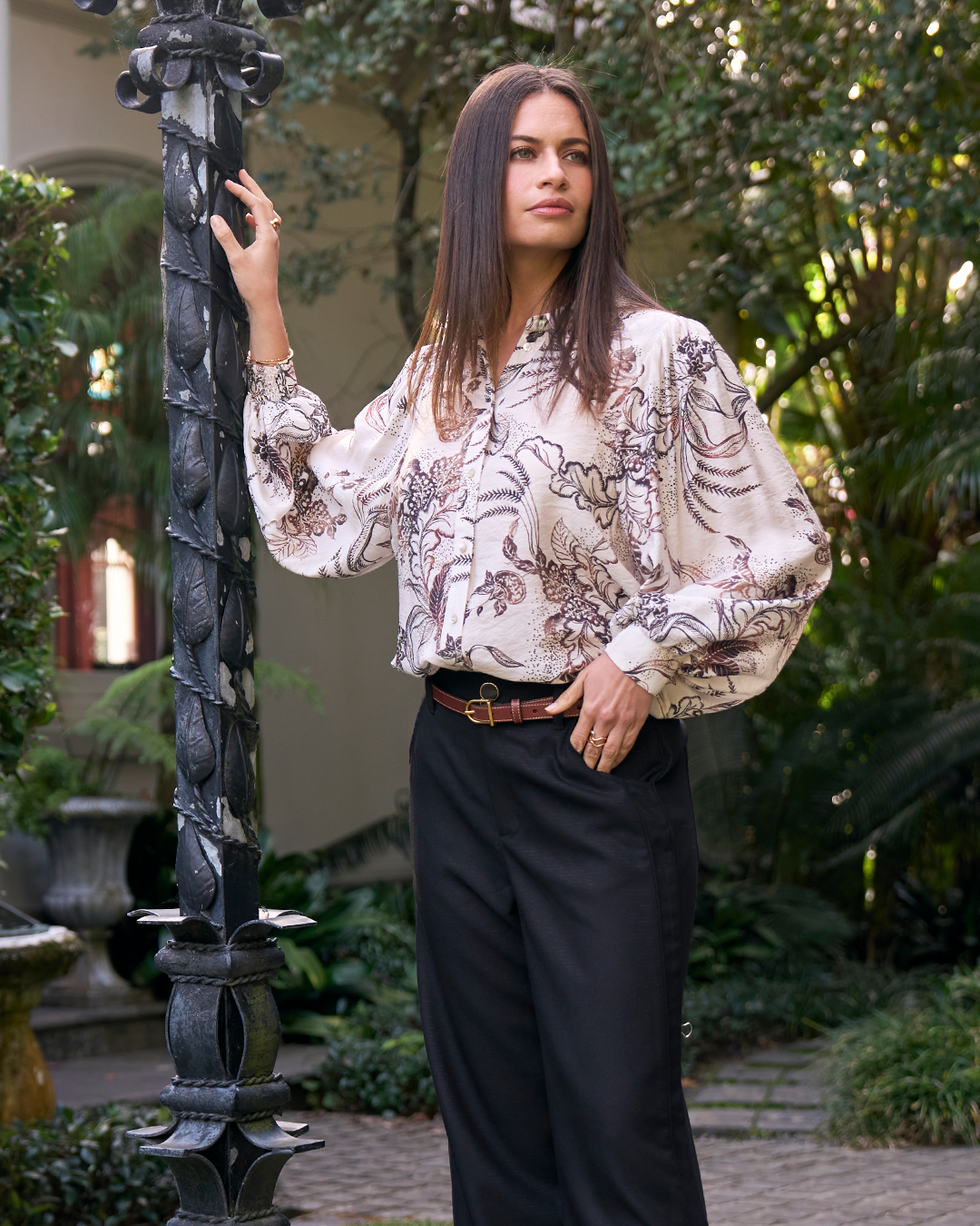 Loobie's Story - Opulence Shirt // Winter White