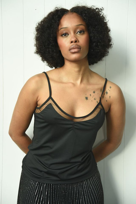 Coop - Heart & Camisole //Black // Blush
