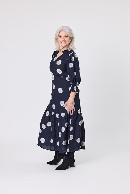 Lemon Tree - April Dress // Black Dot