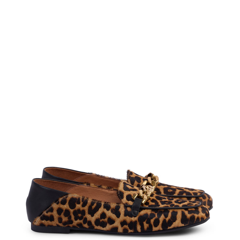 Kathryn Wilson - Wilcox Loafer // Leopard Calf Hair