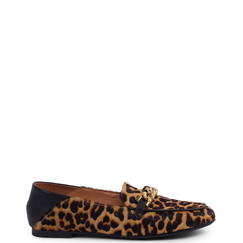 Kathryn Wilson - Wilcox Loafer // Leopard Calf Hair