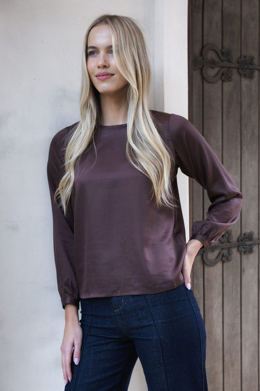 Humidity - Alina Top // Cocoa // Cream