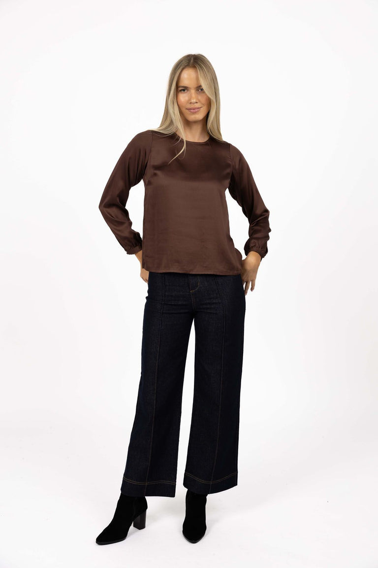 Humidity - Alina Top // Cocoa // Cream