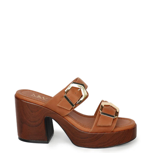 Kathryn Wilson - Iona Mule // Tan Calf