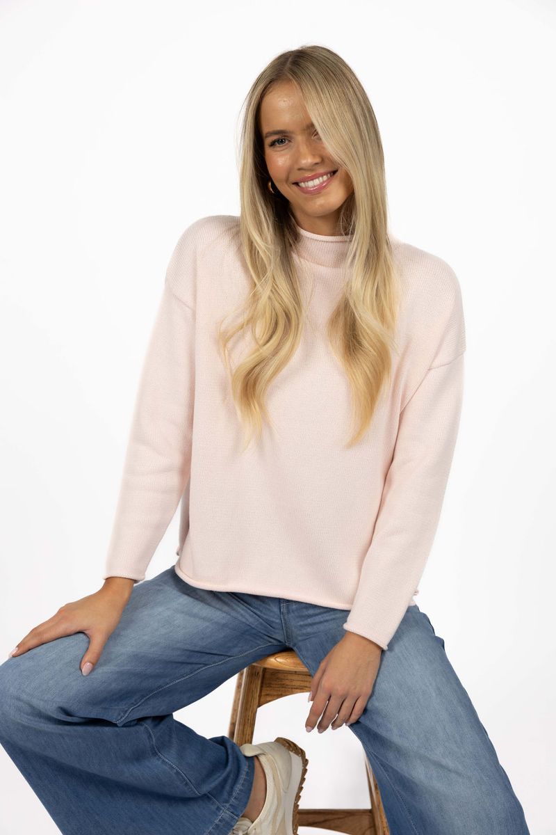 Humidity - Divine Jumper // Pink // Stone