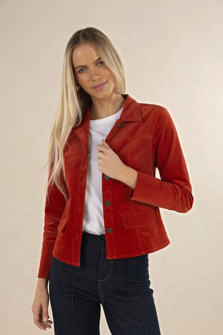 Humidity - Gabi Jacket // Rust