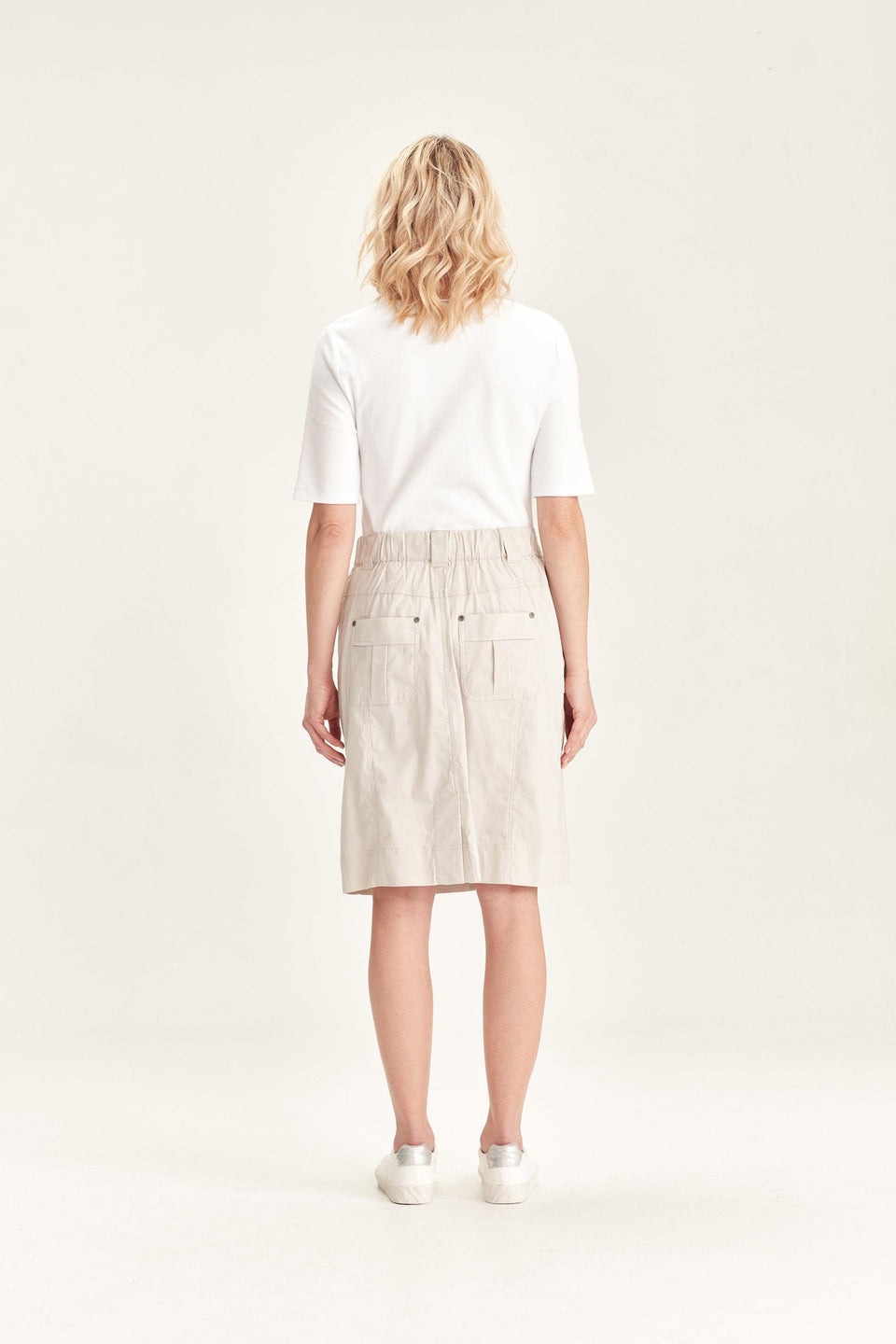 Verge - Acrobat Legion Skirt // Alloy // Black // Pumice