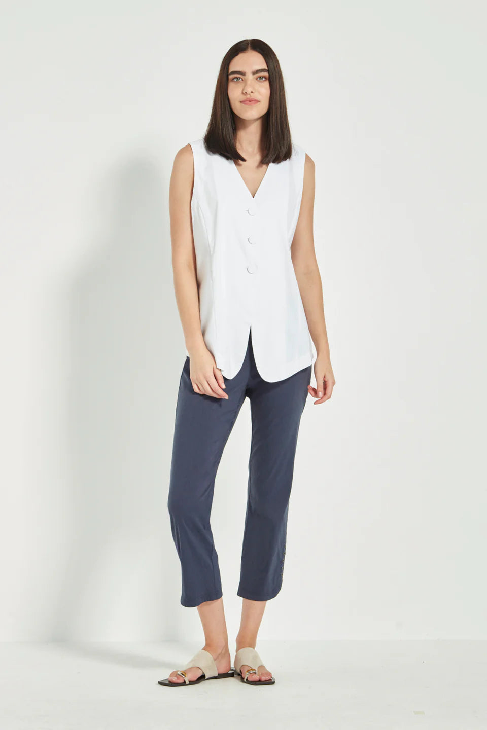Verge - Acrobat Rivet Pant // Denim Marle
