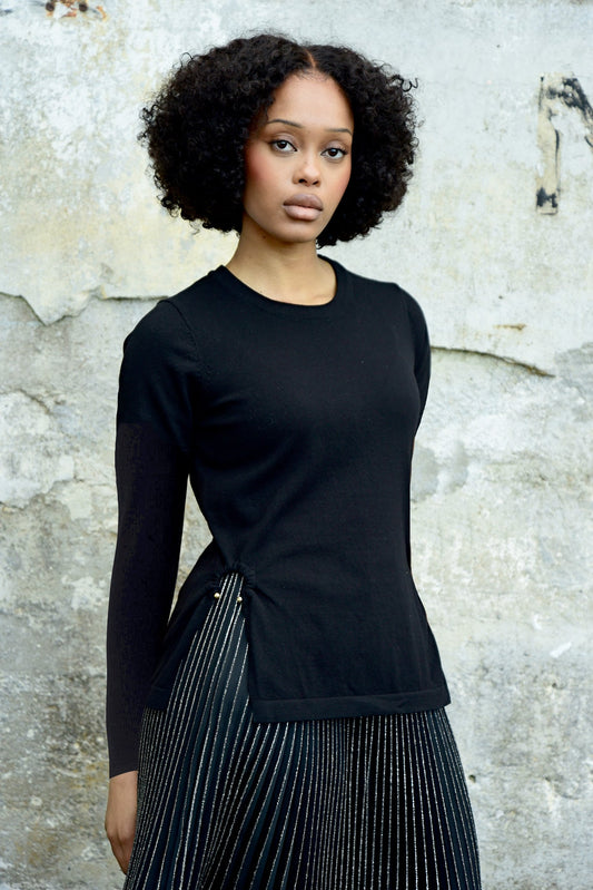 Coop - Ready Or Knit Top // Black