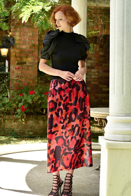 Coop - Shimmy Shimmer Skirt // Sunset
