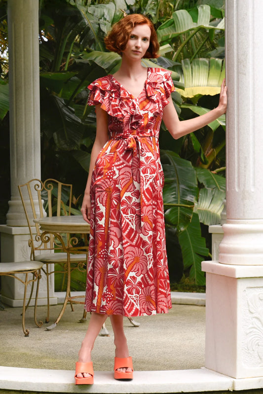 Coop - Club Tropicana Dress // Red and Pink