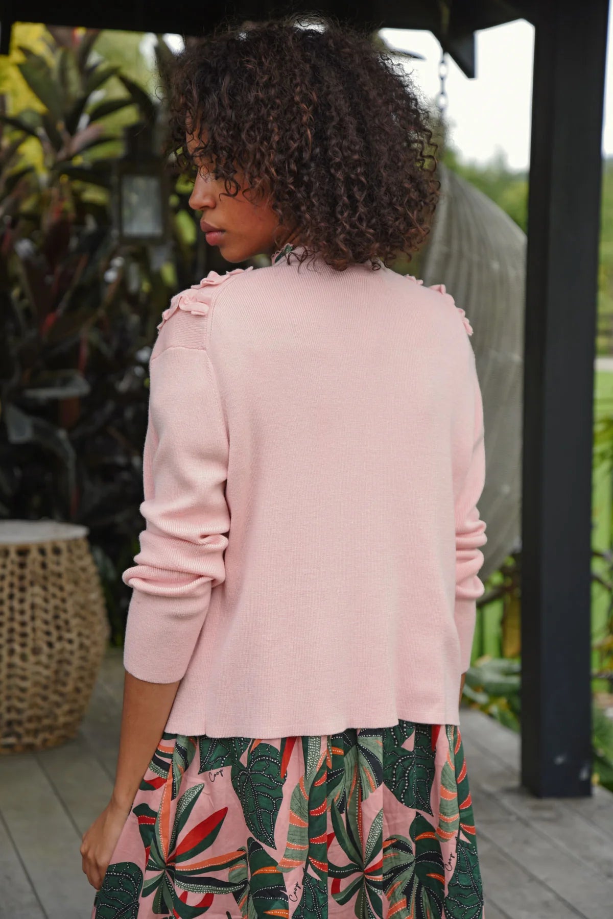 Coop - Frilluxe Cardigan // Pink