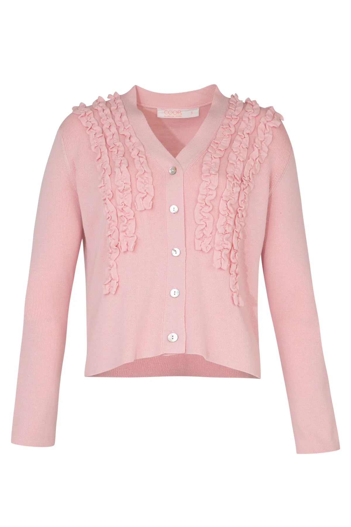 Coop - Frilluxe Cardigan // Pink