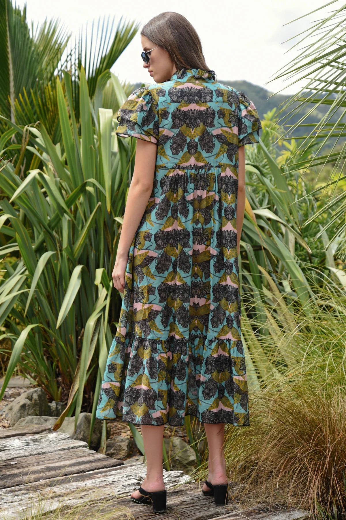 Coop - New Leaf On Life Dress // Green // Blue & Olive